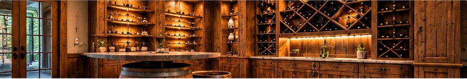 Custom built-in woodwork project