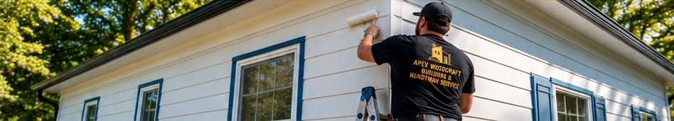 Exterior home painting work